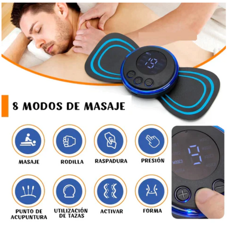 Masajeador Muscular Compacto 2x1